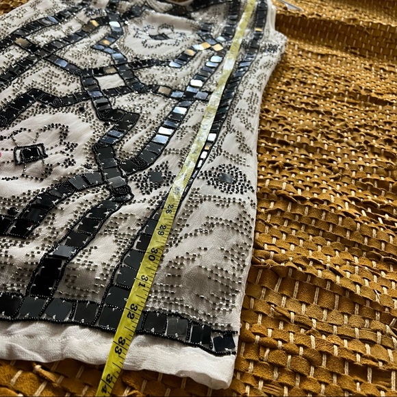 BOGO Free People Sequin Beaded Open Back Dress - Picture 9 of 11